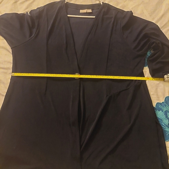 Chico's Travelers Collection, Black   XXL (4) Cardigan - Picture 7 of 7